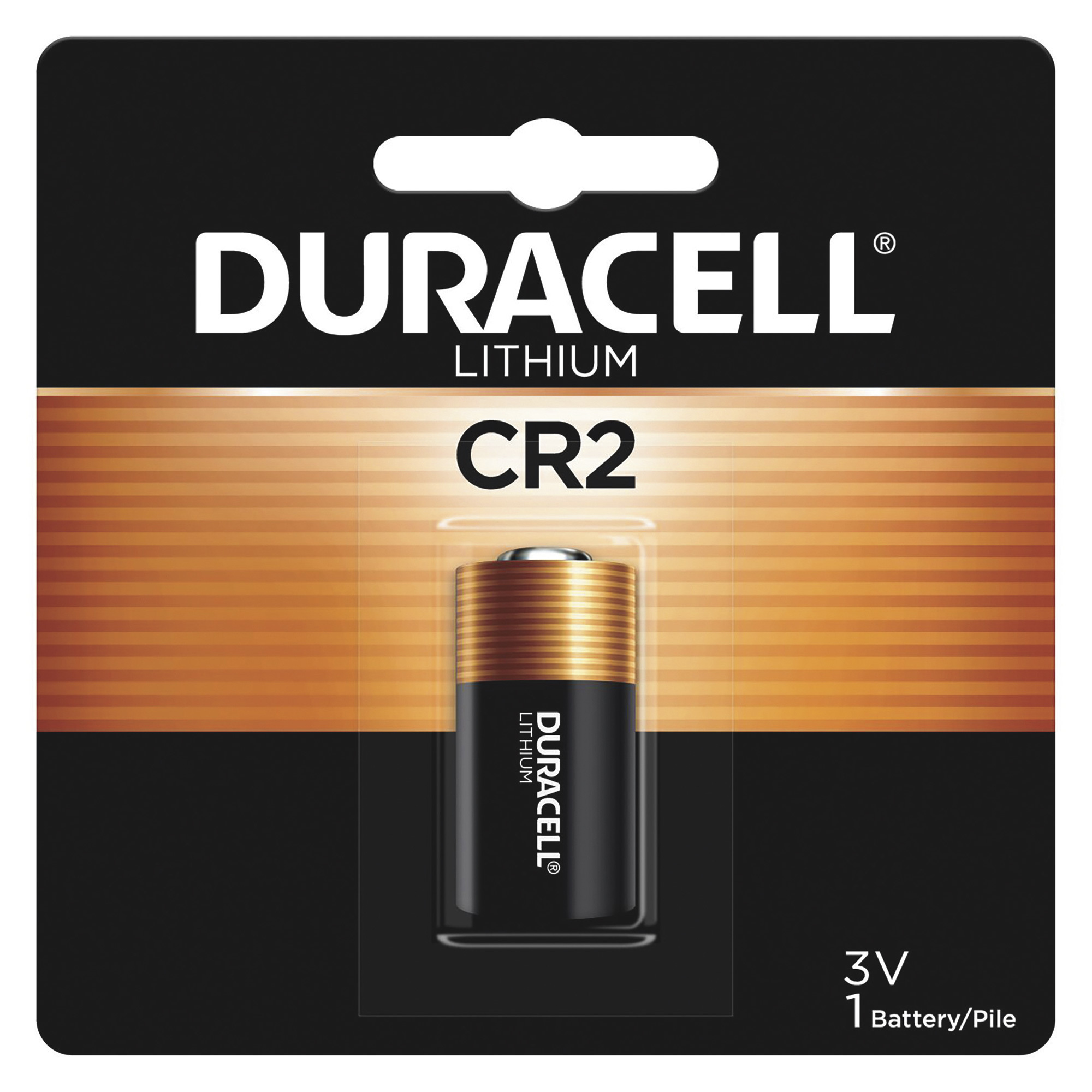 Duracell CR2 Lithium Battery, Model# DURDLCR2BPK